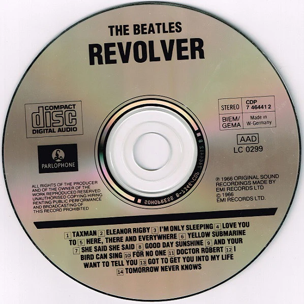 The Beatles - Revolver (CD, Album, RE, Son) (Very Good Plus (VG+)) - Image 3