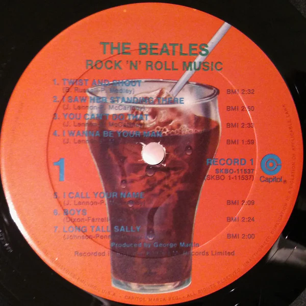 The Beatles - Rock 'N' Roll Music (2xLP, Comp, Gol) (Very Good Plus (VG+)) - Image 4