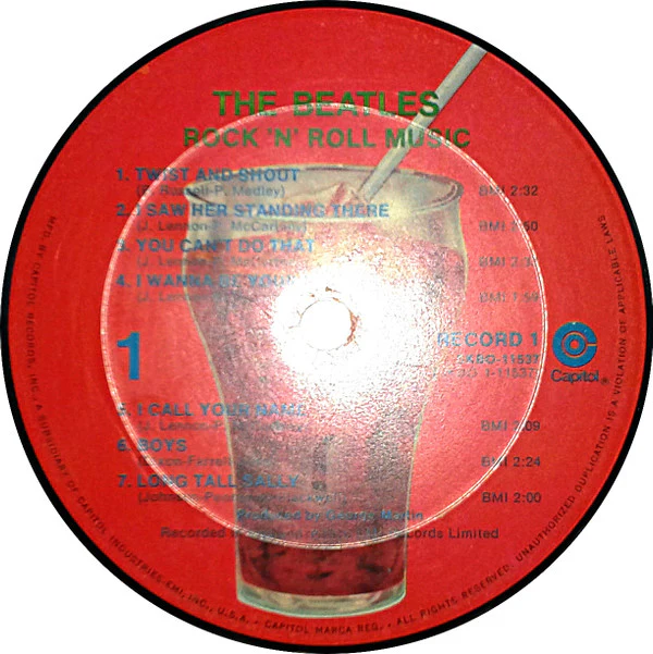 The Beatles - Rock 'N' Roll Music (2xLP, Comp, PRC) (Very Good Plus (VG+)) - Image 3