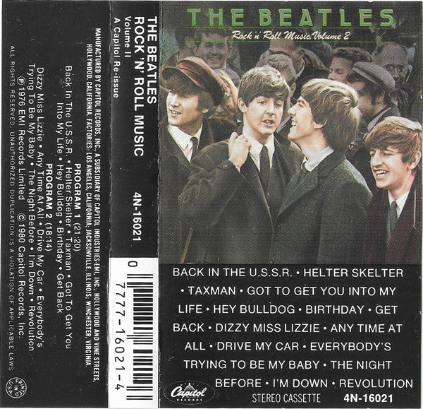 The Beatles - Rock 'n' Roll Music, Volume 2 (Cass, Comp, RE) (Near Mint (NM or M-)) - Image 3