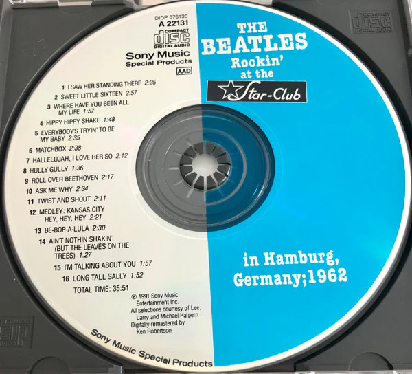 The Beatles - Rockin' At The Star-Club (CD, Comp) (Very Good Plus (VG+)) - Image 3