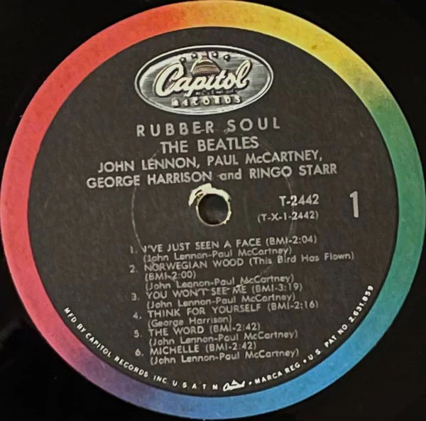 The Beatles - Rubber Soul (LP, Album, Mono, Ind) (Very Good Plus (VG+)) - Image 3