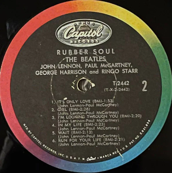 The Beatles - Rubber Soul (LP, Album, Mono, Ind) (Very Good Plus (VG+)) - Image 4