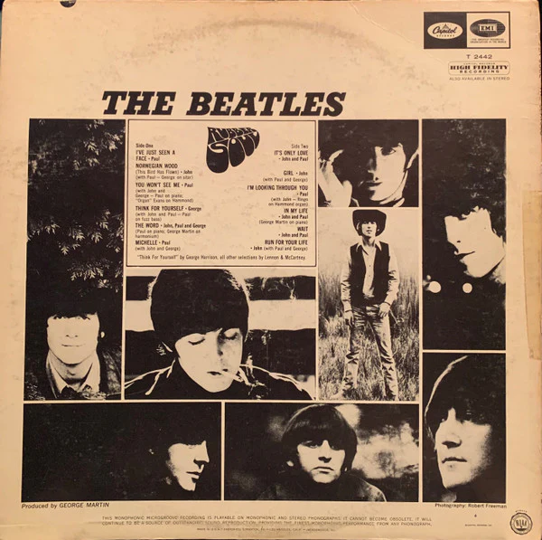 The Beatles - Rubber Soul (LP, Album, Mono, Los) (Good Plus (G+)) - Image 2