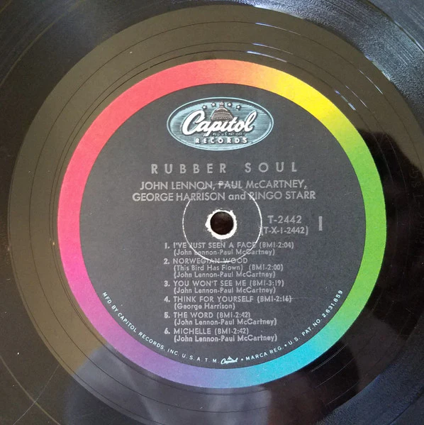 The Beatles - Rubber Soul (LP, Album, Mono) (Very Good Plus (VG+)) - Image 3