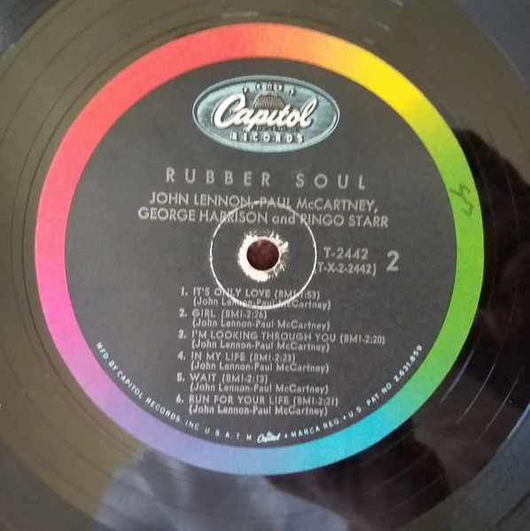The Beatles - Rubber Soul (LP, Album, Mono) (Very Good Plus (VG+)) - Image 4