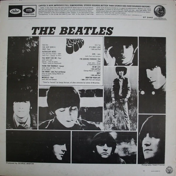 The Beatles - Rubber Soul (LP, Album, RE, Win) (Very Good Plus (VG+)) - Image 2