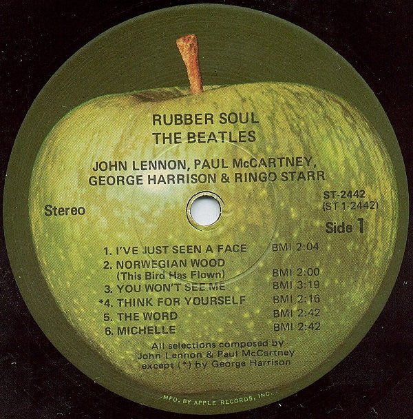 The Beatles - Rubber Soul (LP, Album, RE, Win) (Very Good Plus (VG+)) - Image 3