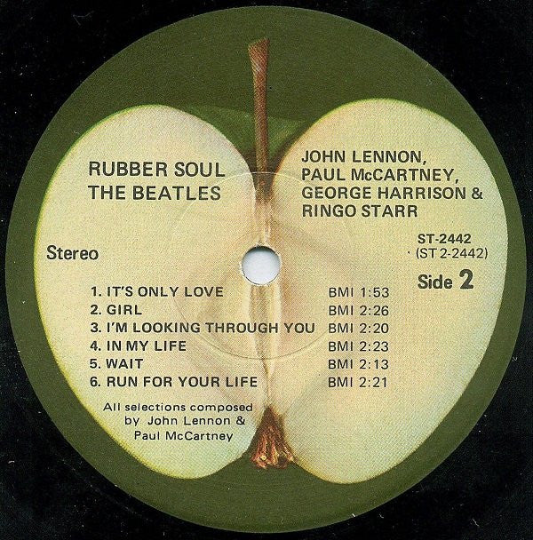 The Beatles - Rubber Soul (LP, Album, RE, Win) (Very Good Plus (VG+)) - Image 4
