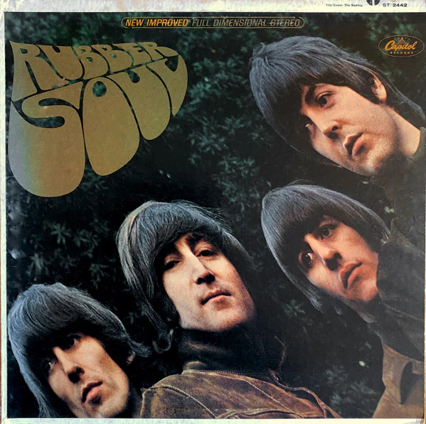 The Beatles - Rubber Soul (LP, Album, RP, Win) (Very Good Plus (VG+))