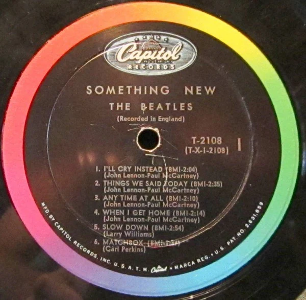 The Beatles - Something New (LP, Album, Mono, RCA) (Very Good (VG)) - Image 3