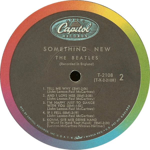 The Beatles - Something New (LP, Album, Mono, RP, Scr) (Very Good Plus (VG+)) - Image 4