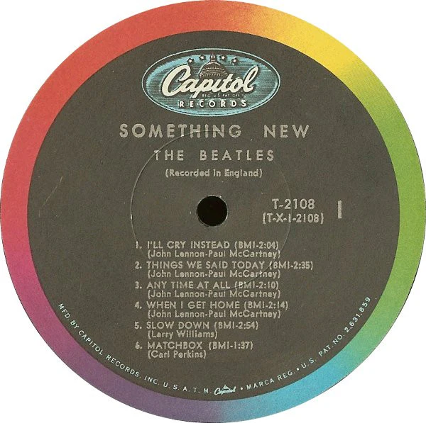 The Beatles - Something New (LP, Album, Mono, RP, Scr) (Very Good Plus (VG+)) - Image 3