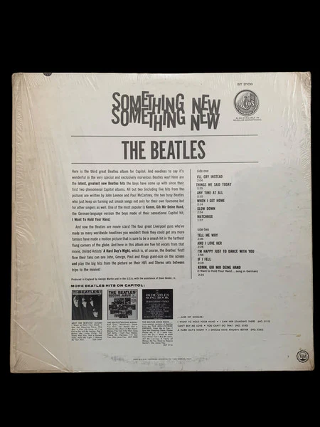 The Beatles - Something New (LP, Album, Scr) (Very Good Plus (VG+)) - Image 2