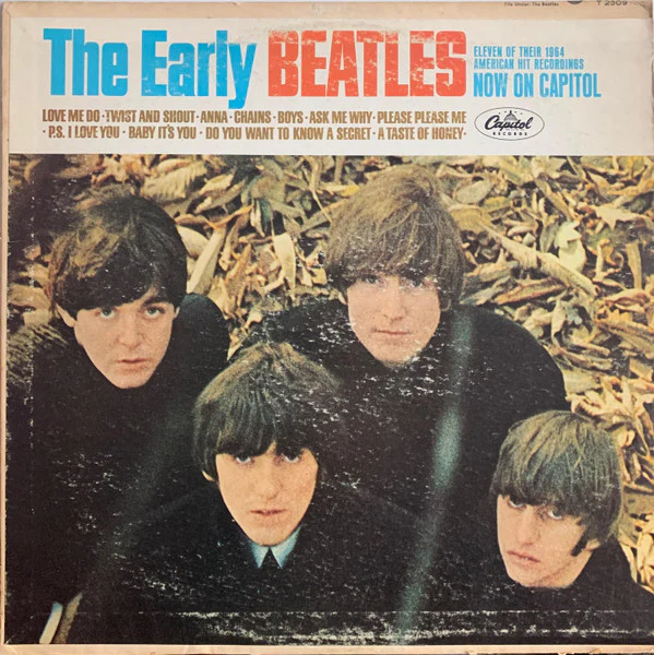 The Beatles - The Early Beatles (LP, Album, Comp, Mono, RP) (Good Plus (G+))
