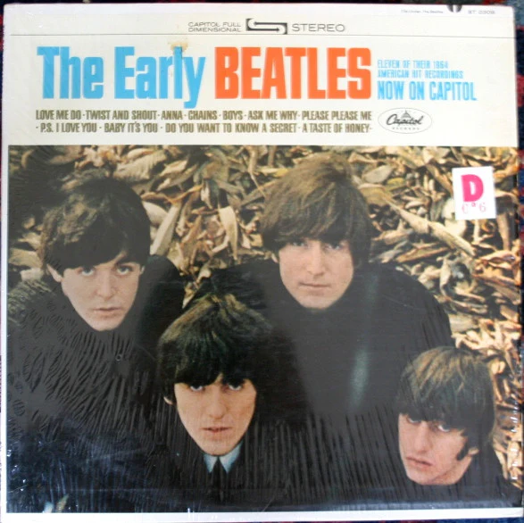 The Beatles - The Early Beatles (LP, Album, Comp) (Very Good Plus (VG+))