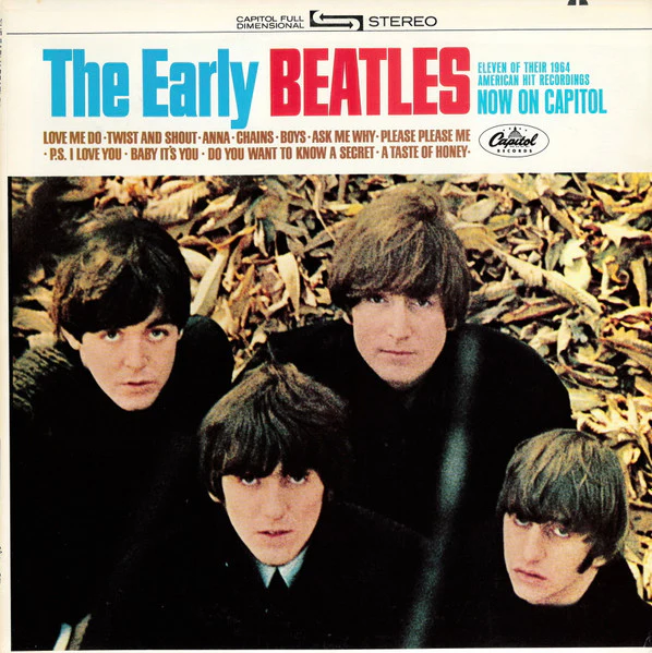 The Beatles - The Early Beatles (LP, Comp, RE, Win) (Near Mint (NM or M-))