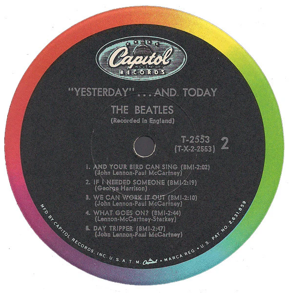 The Beatles - Yesterday And Today (LP, Album, Comp, Mono, Scr) (Very Good (VG)) - Image 4