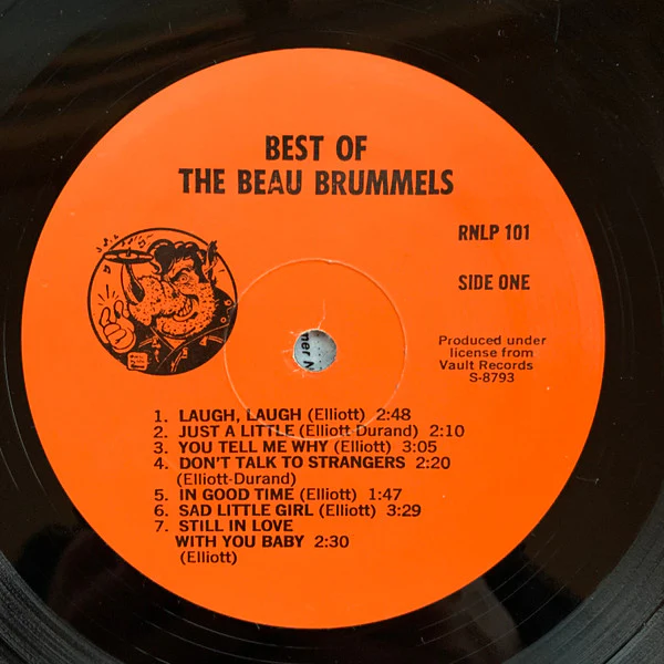 The Beau Brummels - The Best Of The Beau Brummels 1964 - 1968 (LP, Comp) (Very Good Plus (VG+)) - Image 3