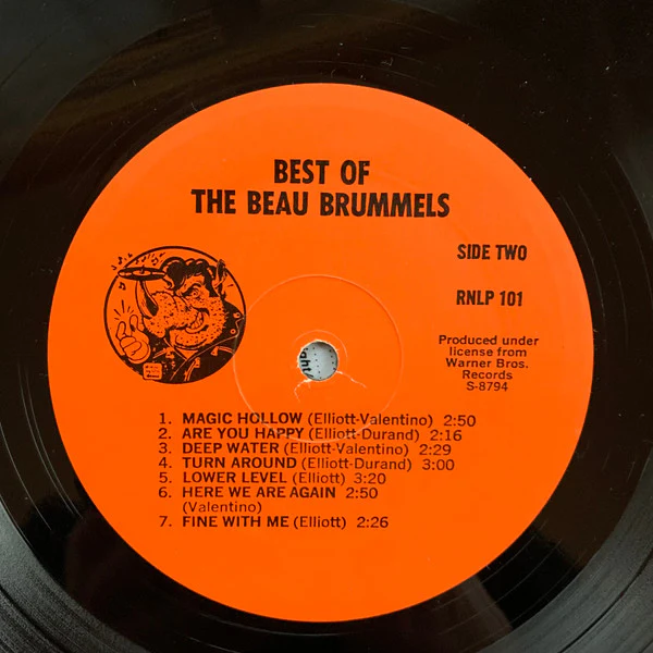 The Beau Brummels - The Best Of The Beau Brummels 1964 - 1968 (LP, Comp) (Very Good Plus (VG+)) - Image 4