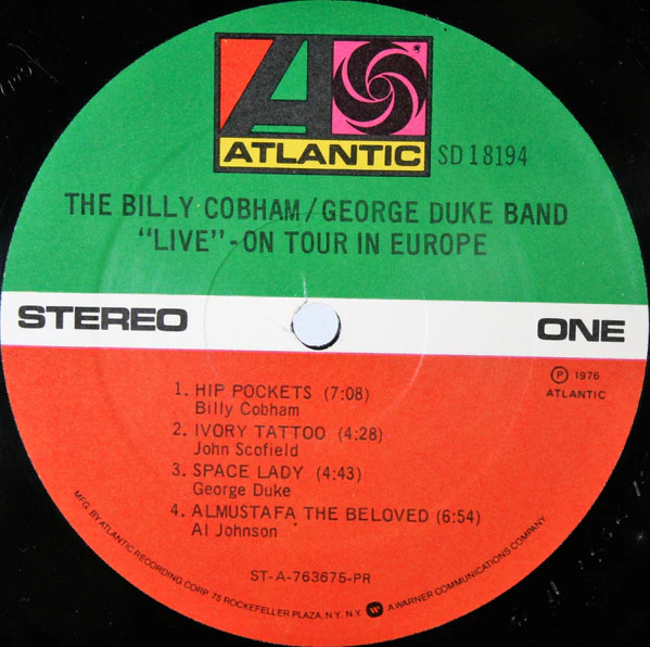 The Billy Cobham / George Duke Band - "Live" On Tour In Europe (LP, Album, PR ) (Very Good Plus (VG+)) - Image 3