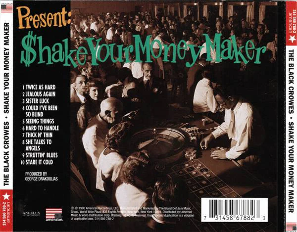 The Black Crowes - Shake Your Money Maker (CD, Album, RE) (Very Good Plus (VG+)) - Image 2