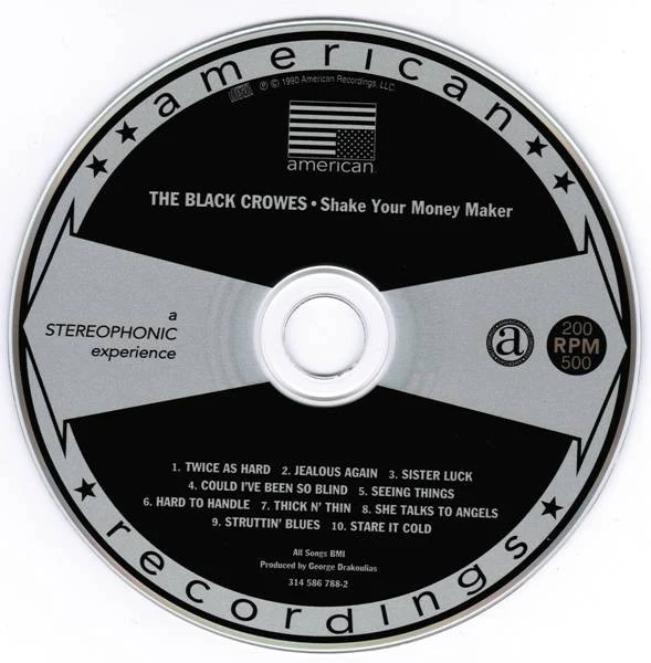 The Black Crowes - Shake Your Money Maker (CD, Album, RE) (Very Good Plus (VG+)) - Image 3