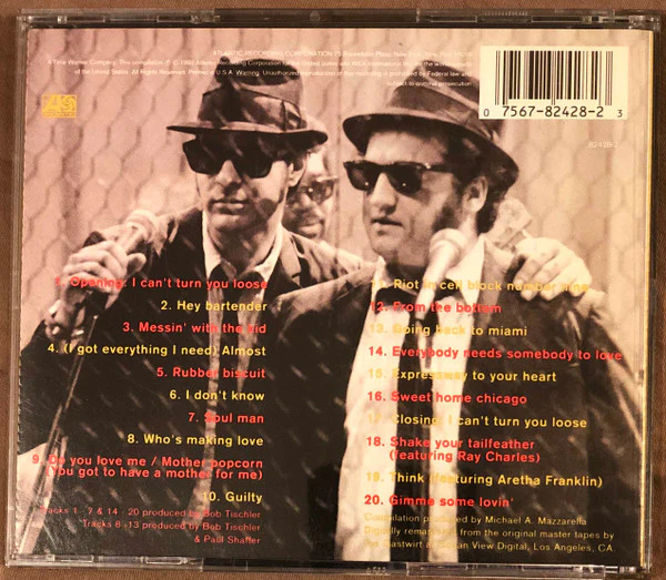 The Blues Brothers - The Definitive Collection (CD, Comp, RM, SRC) (Very Good Plus (VG+)) - Image 5
