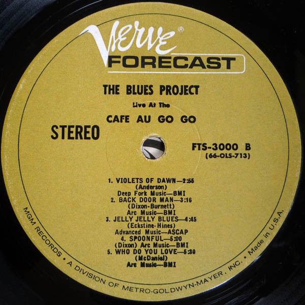 The Blues Project - Live At The Cafe Au Go Go (LP, RP) (Near Mint (NM or M-)) - Image 4