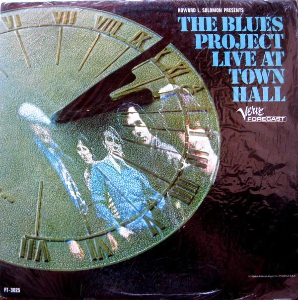 The Blues Project - Live At Town Hall (LP, Album, Mono) (Very Good Plus (VG+))
