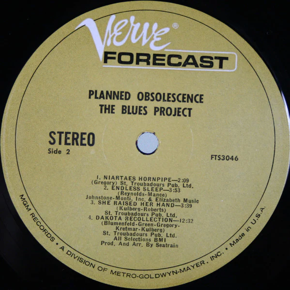 The Blues Project - Planned Obsolescence (LP, Album) (Near Mint (NM or M-)) - Image 4