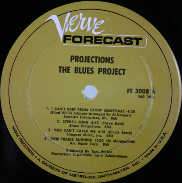 The Blues Project - Projections (LP, Album, Mono, RE) (Near Mint (NM or M-)) - Image 3