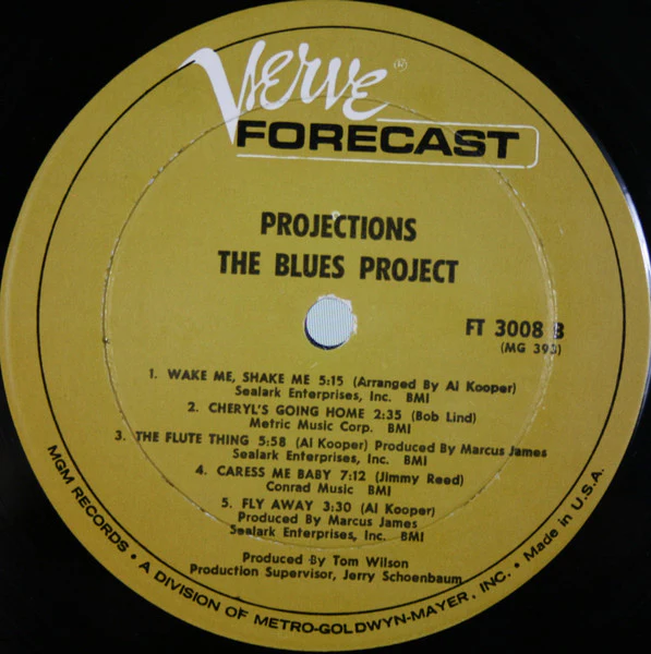 The Blues Project - Projections (LP, Album, Mono, RE) (Near Mint (NM or M-)) - Image 4