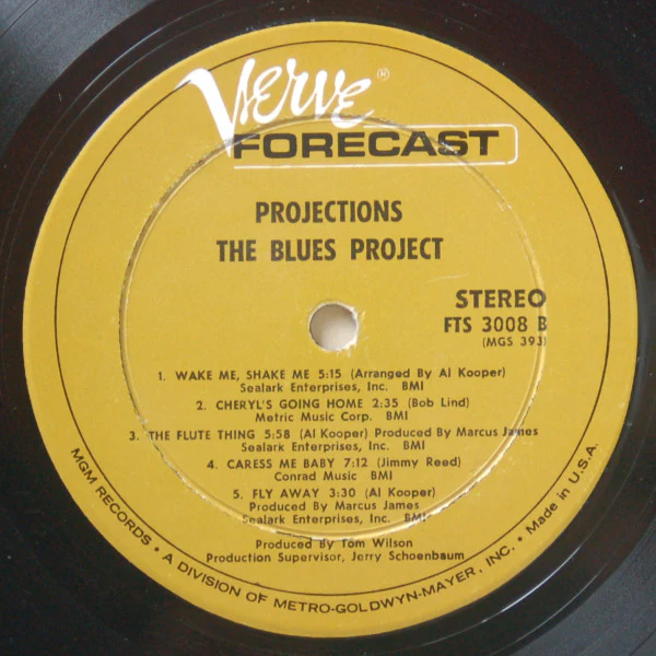 The Blues Project - Projections (LP, Album) (Near Mint (NM or M-)) - Image 4