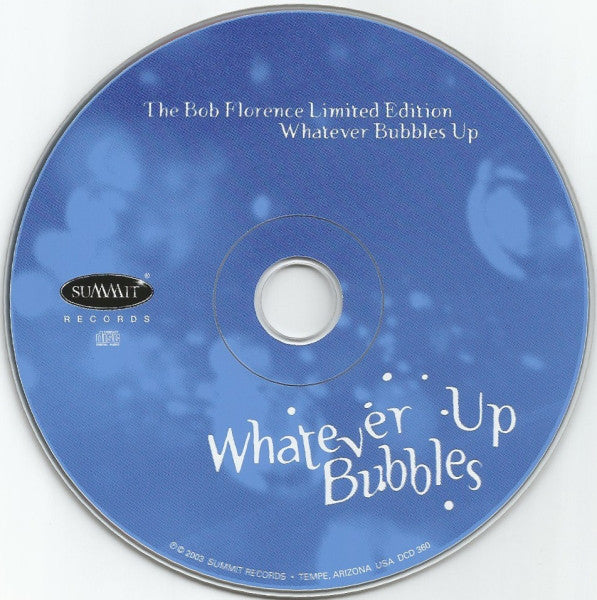 The Bob Florence Limited Edition - Whatever Bubbles Up (CD) (Very Good Plus (VG+)) - Image 3
