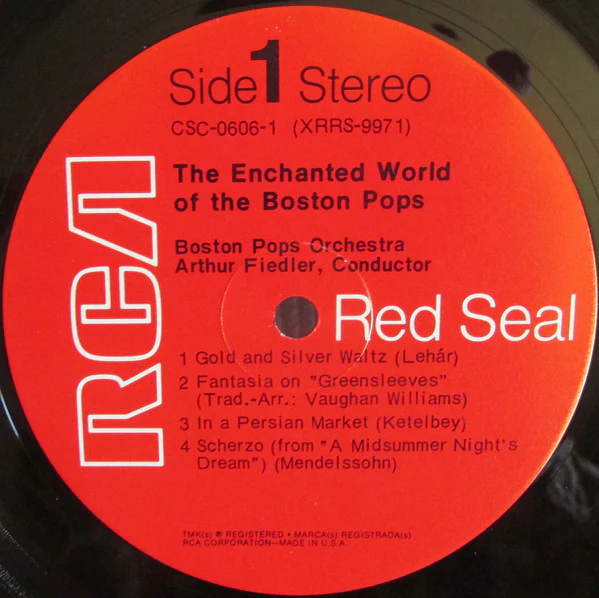 The Boston Pops Orchestra, Arthur Fiedler - The Enchanted World Of The Boston Pops (2xLP, Comp, Gat) (Mint (M)) - Image 5