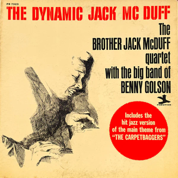 The Brother Jack McDuff Quartet With The Big Band Of Benny Golson - The Dynamic Jack Mc Duff (LP, Album, Mono, Gat) (Mint (M))