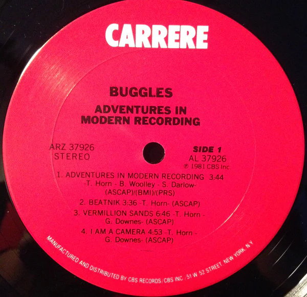 The Buggles - Adventures In Modern Recording (LP, Album, Ter) (Very Good Plus (VG+)) - Image 3