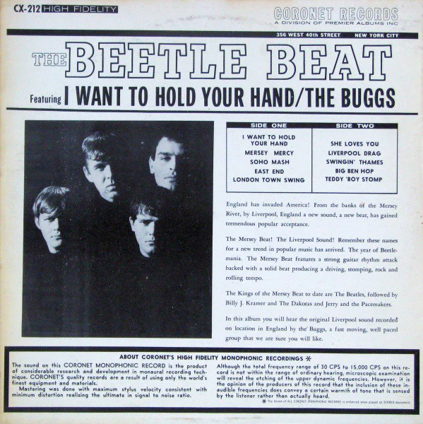 The Buggs - The Beetle Beat: The Original Liverpool Sound (LP, Album, Mono) (Very Good Plus (VG+)) - Image 2