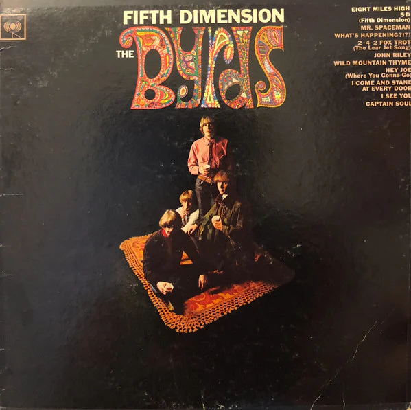 The Byrds - Fifth Dimension (LP, Album) (Very Good Plus (VG+))