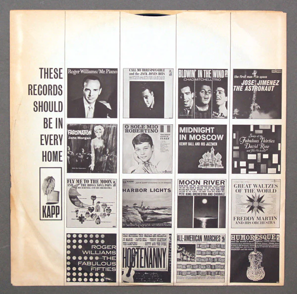 The Chad Mitchell Trio - Blowin' In The Wind (LP, Album, Mono, RP, All) (Very Good Plus (VG+)) - Image 5