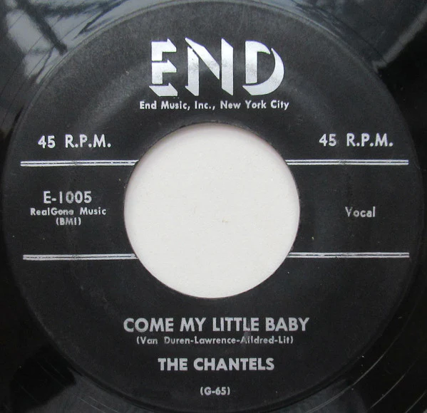 The Chantels - Maybe (7") (Very Good (VG)) - Image 2