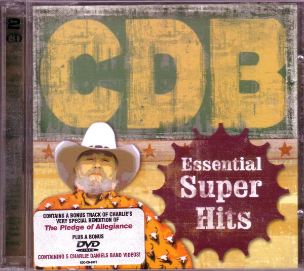 The Charlie Daniels Band - Essential Super Hits (CD, Comp + DVD-V) (Very Good Plus (VG+))
