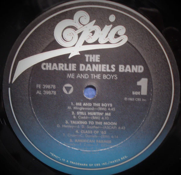 The Charlie Daniels Band - Me And The Boys (LP, Album, Pit) (Very Good Plus (VG+)) - Image 3