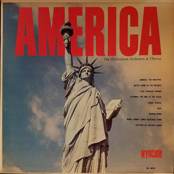 The Cheltenham Orchestra And Chorus - America (LP) (Very Good (VG))