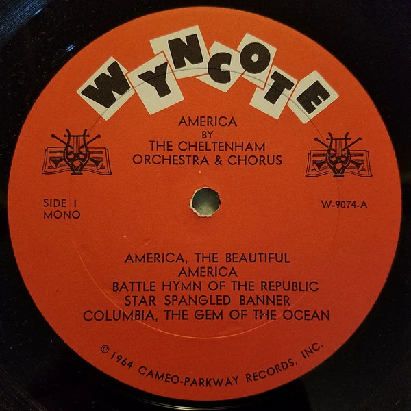 The Cheltenham Orchestra And Chorus - America (LP) (Very Good (VG)) - Image 3