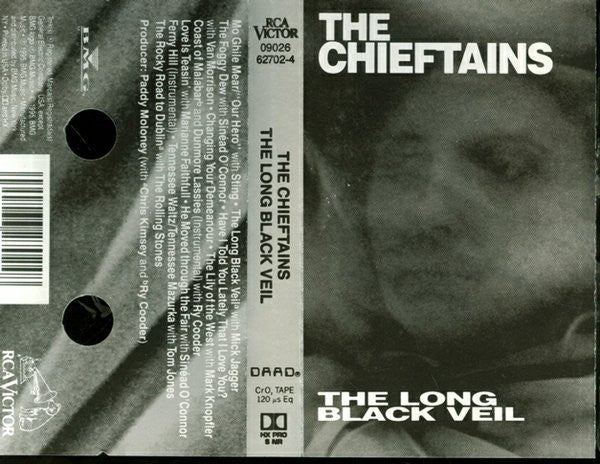 The Chieftains - The Long Black Veil (Cass, Album) (Very Good Plus (VG+))