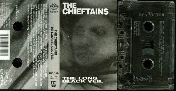 The Chieftains - The Long Black Veil (Cass, Album) (Very Good Plus (VG+)) - Image 2