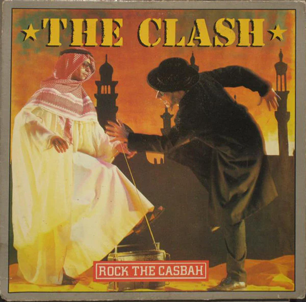 The Clash - Rock The Casbah (12") (Good Plus (G+))