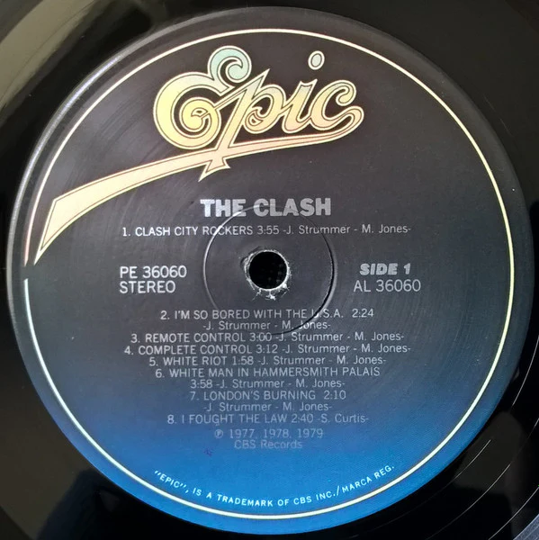 The Clash - The Clash (LP, Album, RE) (Very Good Plus (VG+)) - Image 3